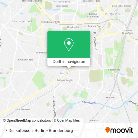 7 Delikatessen Karte