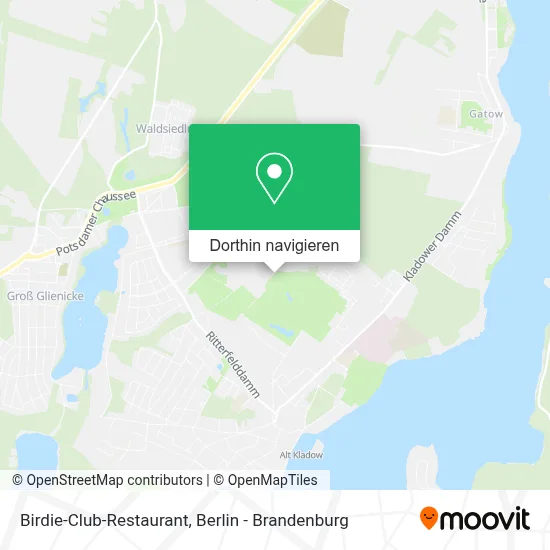 Birdie-Club-Restaurant Karte