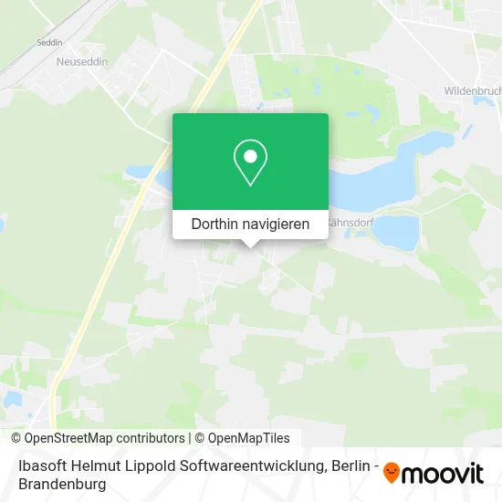 Ibasoft Helmut Lippold Softwareentwicklung Karte