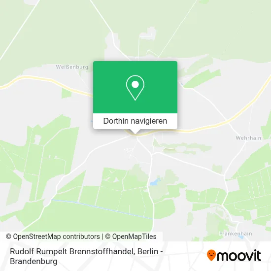 Rudolf Rumpelt Brennstoffhandel Karte