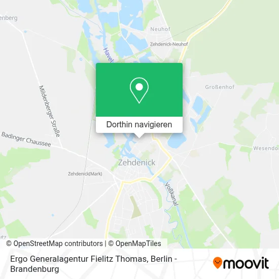 Ergo Generalagentur Fielitz Thomas Karte