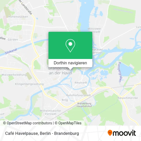 Café Havelpause Karte