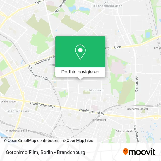 Geronimo Film Karte