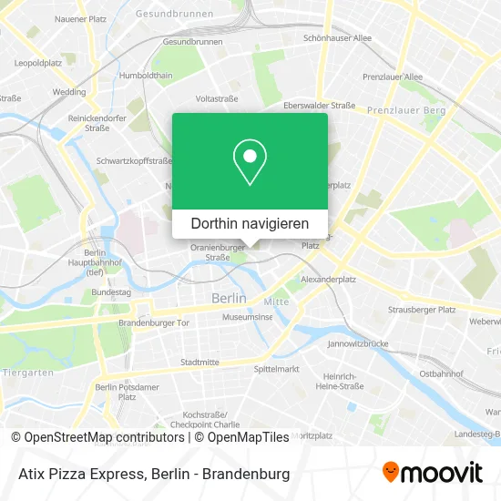 Atix Pizza Express Karte