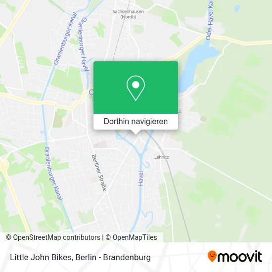 Little John Bikes Karte