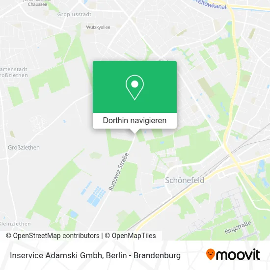 Inservice Adamski Gmbh Karte