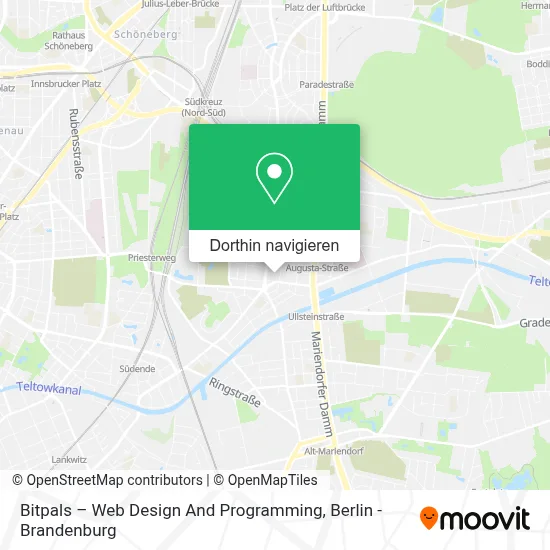 Bitpals – Web Design And Programming Karte