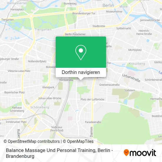 Balance Massage Und Personal Training Karte