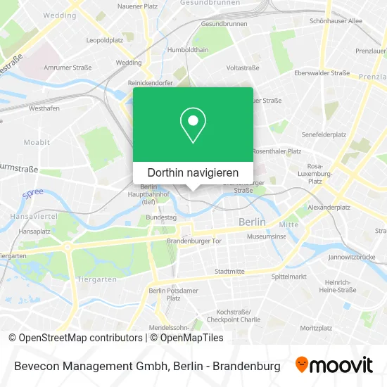 Bevecon Management Gmbh Karte