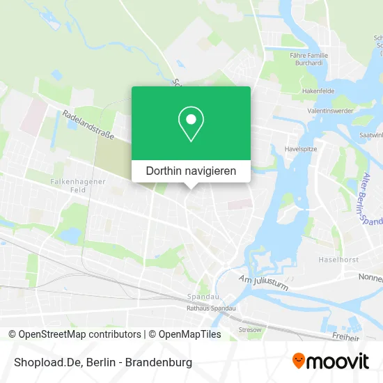 Shopload.De Karte