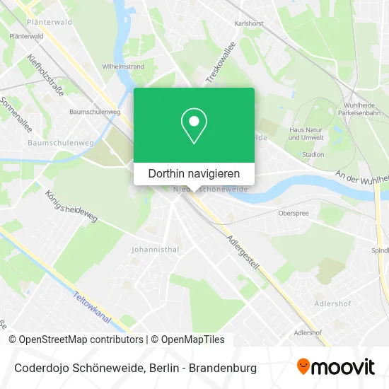Coderdojo Schöneweide Karte