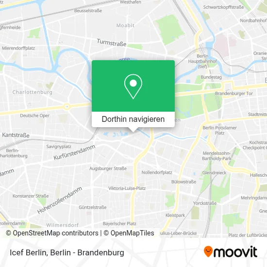 Icef Berlin Karte
