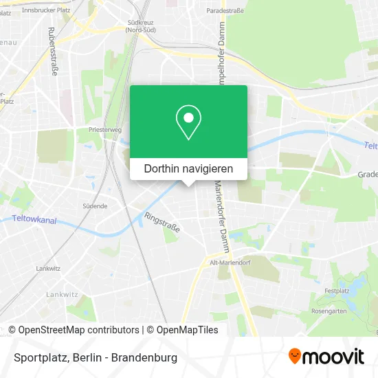 Sportplatz Karte