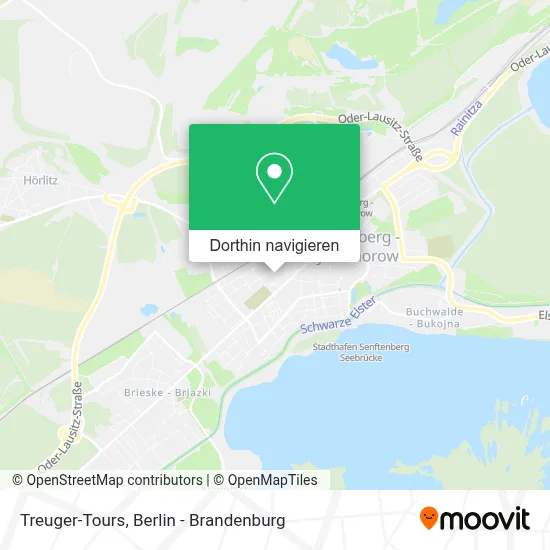 Treuger-Tours Karte