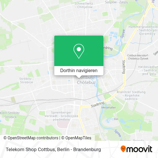 Telekom Shop Cottbus Karte