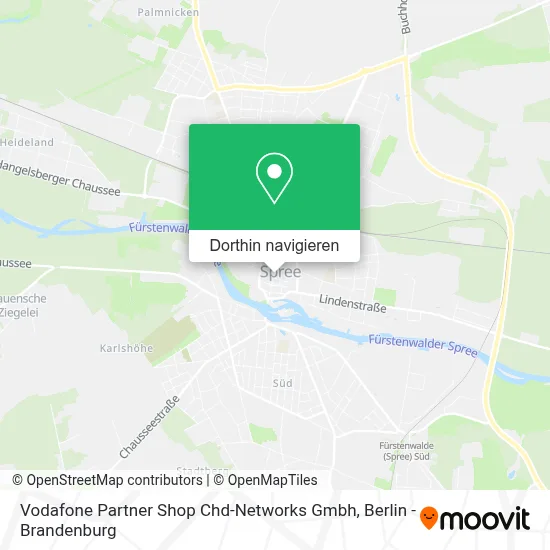 Vodafone Partner Shop Chd-Networks Gmbh Karte