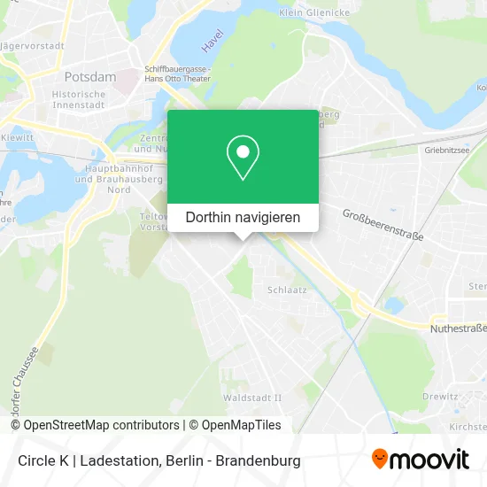 Circle K | Ladestation Karte