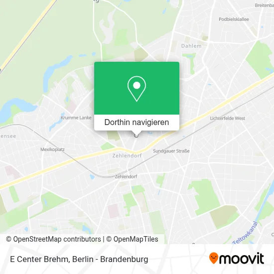 E Center Brehm Karte