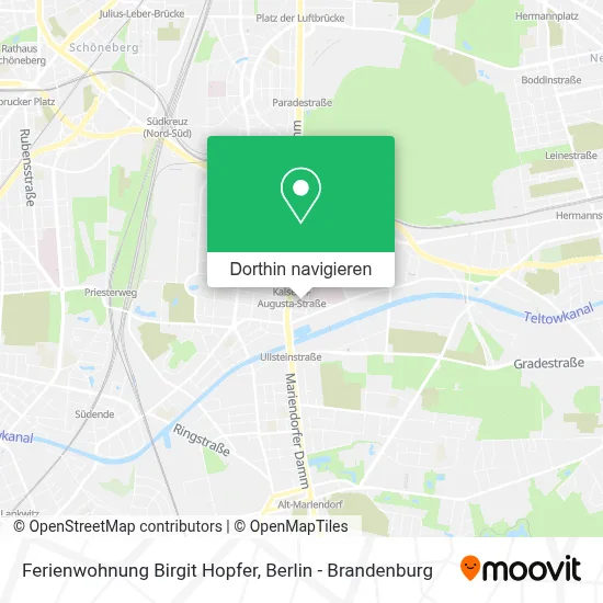 Ferienwohnung Birgit Hopfer Karte