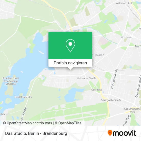Das Studio Karte