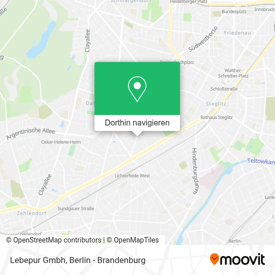 Lebepur Gmbh Karte
