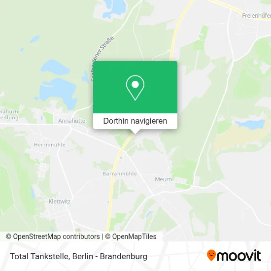 Total Tankstelle Karte