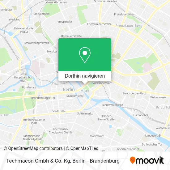 Techmacon Gmbh & Co. Kg Karte