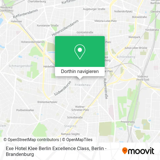 Exe Hotel Klee Berlin Excellence Class Karte