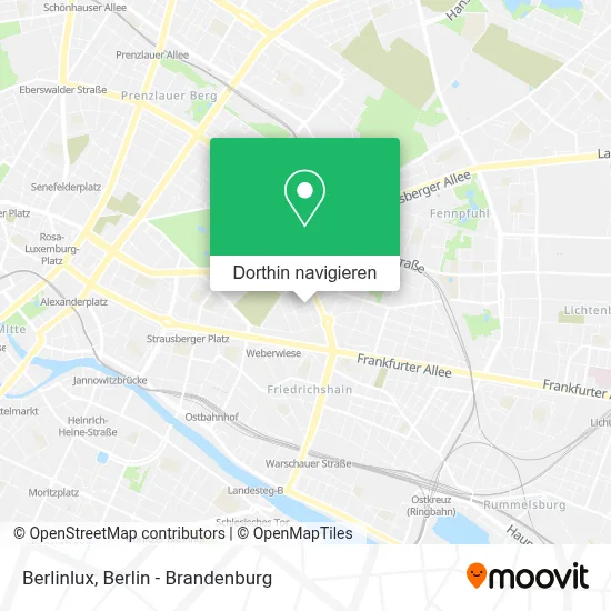 Berlinlux Karte