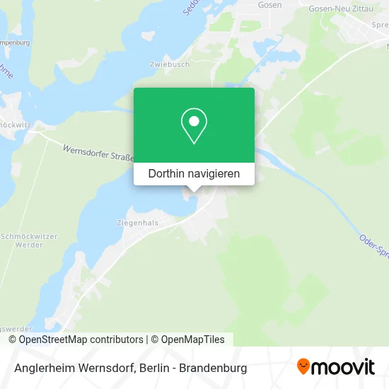 Anglerheim Wernsdorf Karte