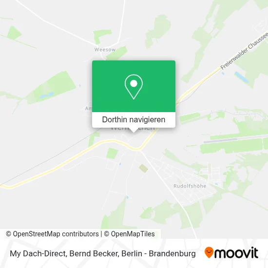 My Dach-Direct, Bernd Becker Karte