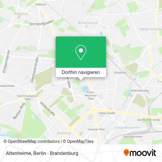 Altenheime Karte