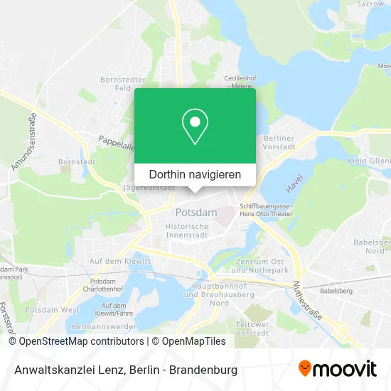 Anwaltskanzlei Lenz Karte