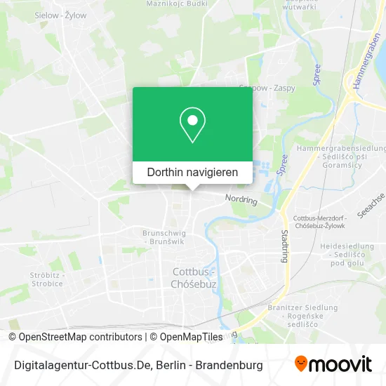 Digitalagentur-Cottbus.De Karte