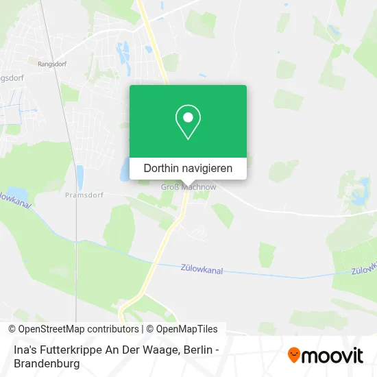Ina's Futterkrippe An Der Waage Karte