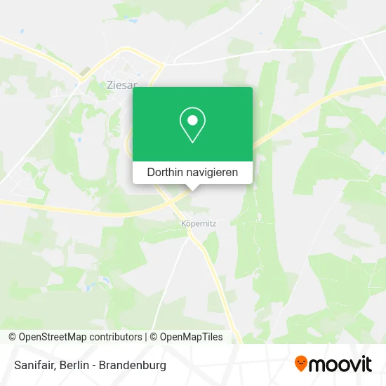 Sanifair Karte