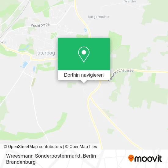 Wreesmann Sonderpostenmarkt Karte