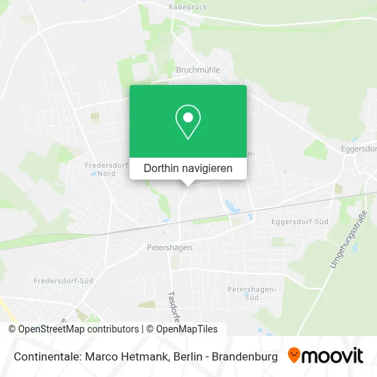 Continentale: Marco Hetmank Karte