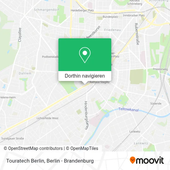 Touratech Berlin Karte