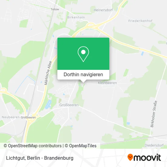 Lichtgut Karte