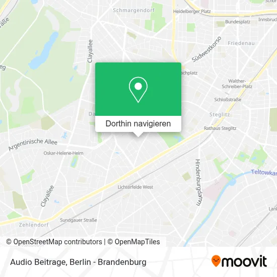 Audio Beitrage Karte