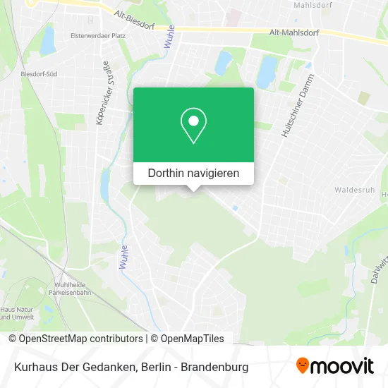 Kurhaus Der Gedanken Karte