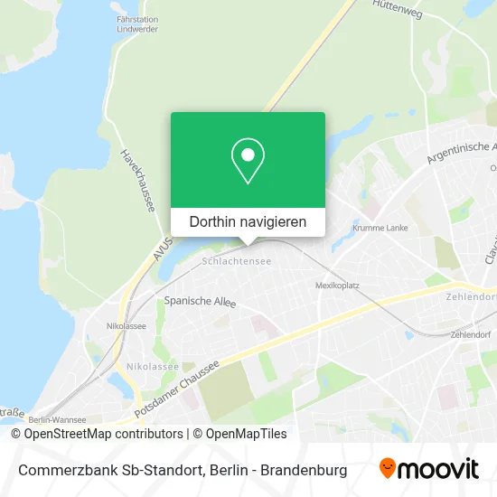 Commerzbank Sb-Standort Karte