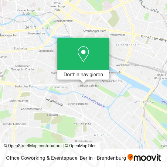 Office Coworking & Eventspace Karte