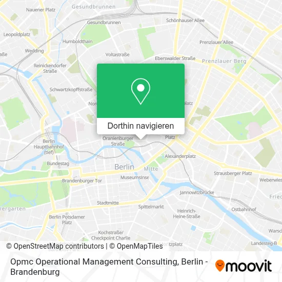 Opmc Operational Management Consulting Karte