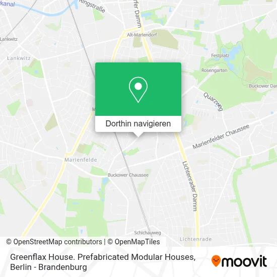 Greenflax House. Prefabricated Modular Houses Karte