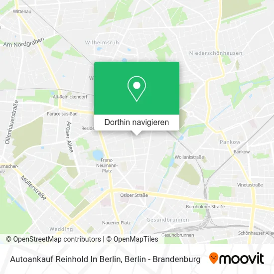 Autoankauf Reinhold In Berlin Karte