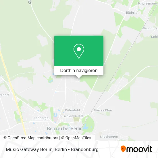 Music Gateway Berlin Karte