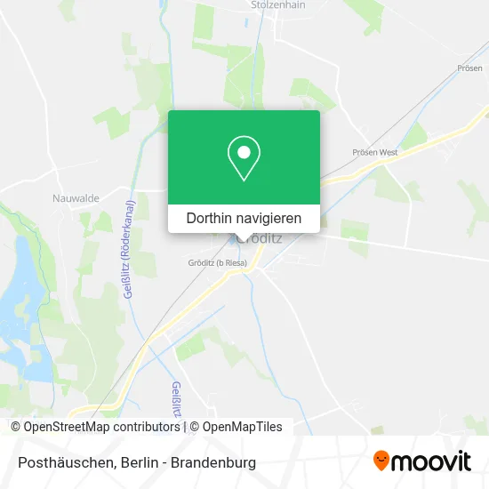 Posthäuschen Karte