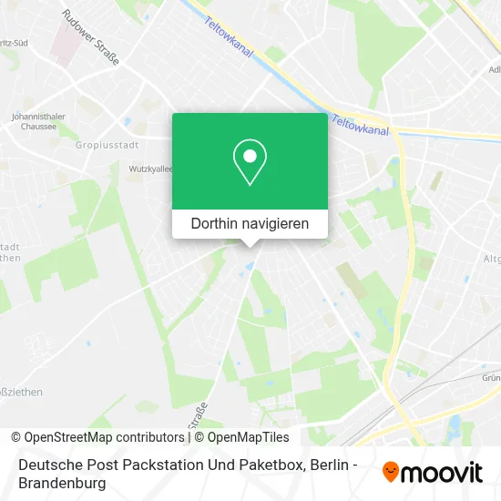 Deutsche Post Packstation Und Paketbox Karte